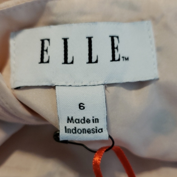 ELLE Pebble Pink Sleeveless DOT Dress - Picture 8 of 12